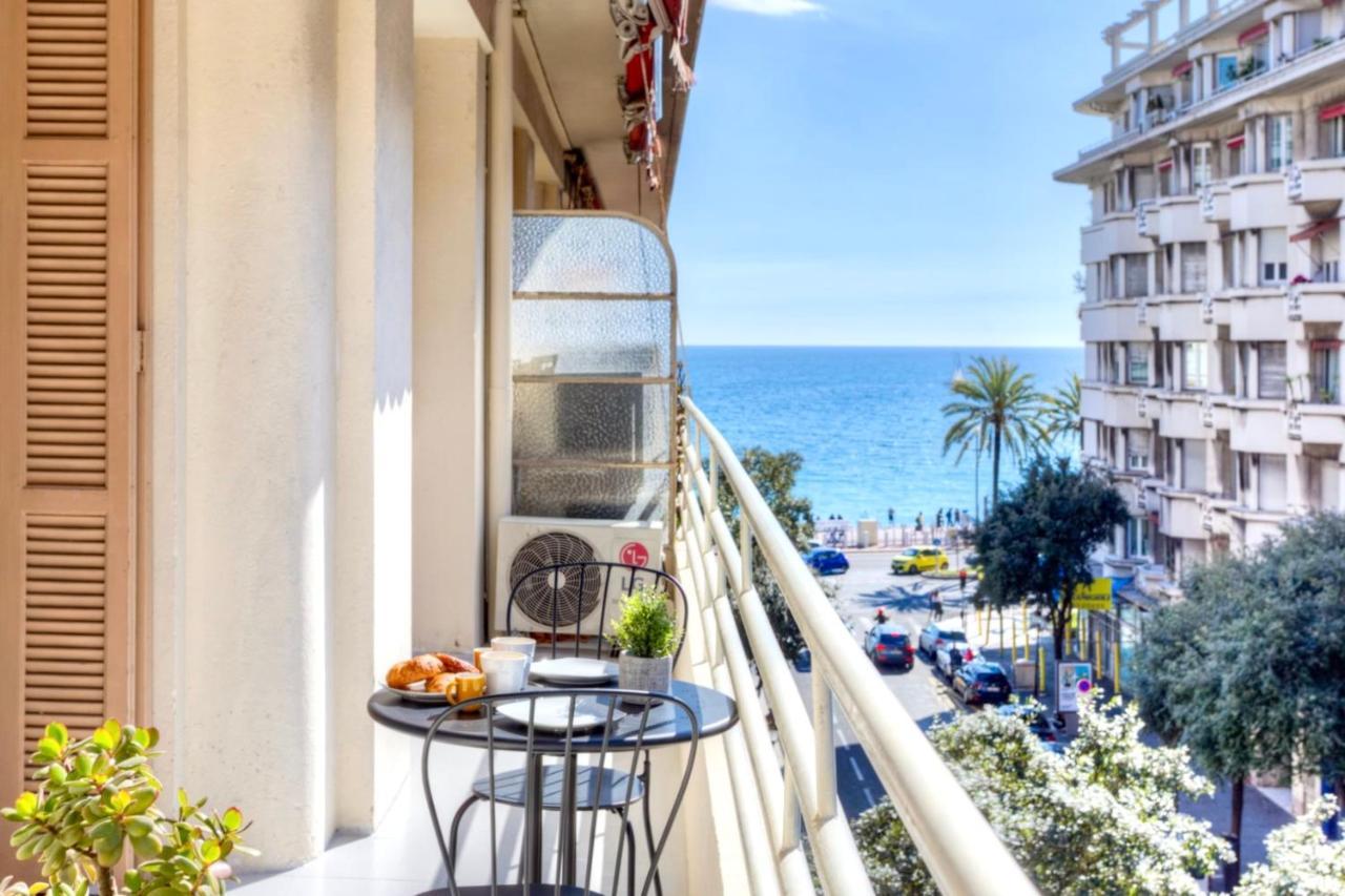 #29 Suite Gambetta Ac Sea View 2 Bedrooms 1Min Walk To Promenade & Sea Nice Extérieur photo