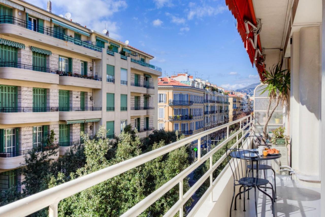 #29 Suite Gambetta Ac Sea View 2 Bedrooms 1Min Walk To Promenade & Sea Nice Extérieur photo